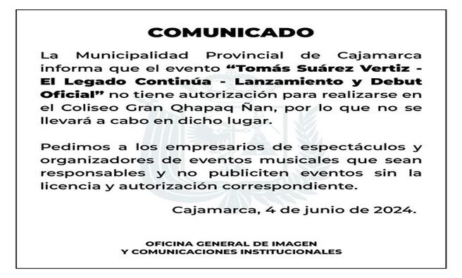 #COMUNICADO ⚠️