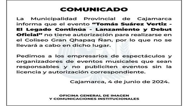 #COMUNICADO ⚠️