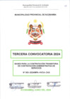 Vista preliminar de documento TERCERA CONVOCATORIA 2024