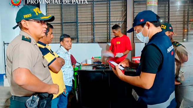 Intervienen a mujeres extranjeras que ejercían la prostitución en el centro de Paita
