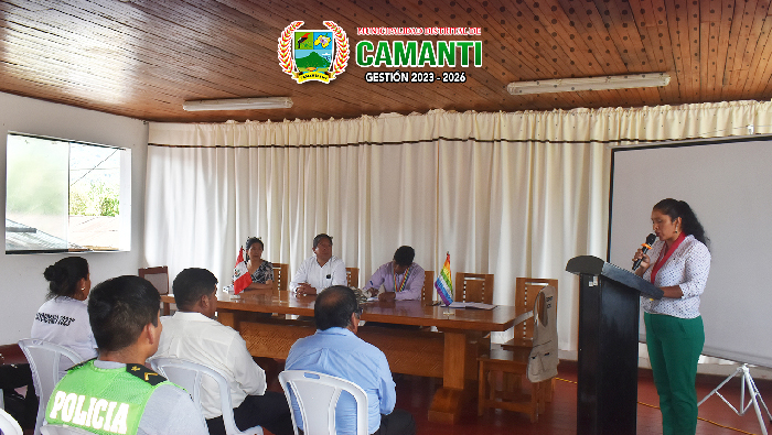 Juramentación de Nuevos Tenientes Gobernadores en el Distrito de Camanti