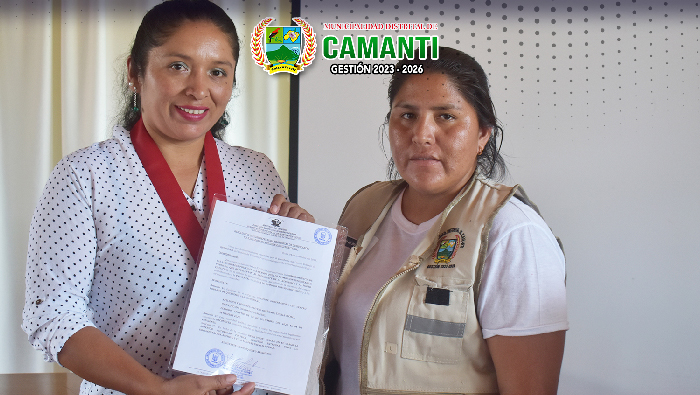 Juramentación de Nuevos Tenientes Gobernadores en el Distrito de Camanti