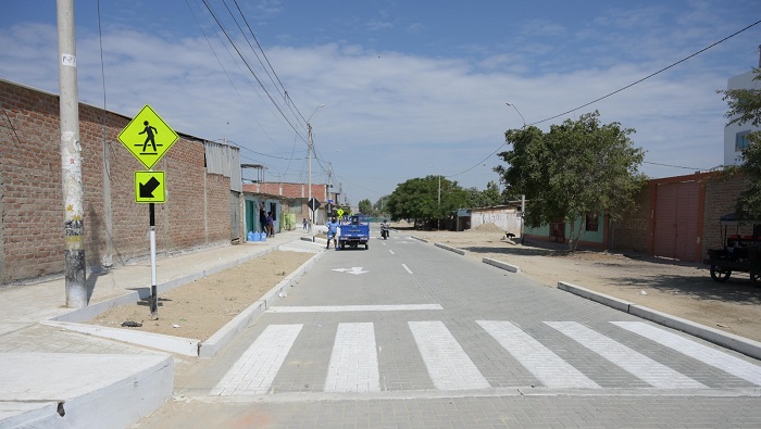 Pavimentación terminada