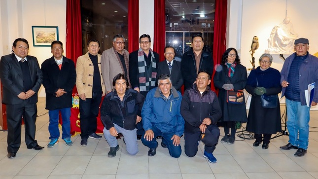 Se inaugura la presentación de “Artes plásticas, música y danza” de estudiantes del ESFAP en la Casa de la Cultura