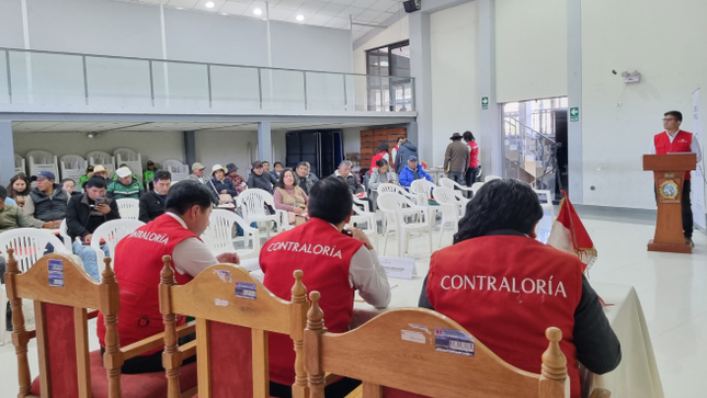 La Contraloría General de la República convoca a los ciudadanos y representantes de la sociedad civil organizada de las provincias de Páucar del Sara Sara y Parinacochas a las audiencias públicas virtuales denominada “La Contraloría te escucha” que se llevarán a cabo los días 14 y 28 de junio, respectivamente, a las 3:30 p.m.