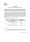 Vista preliminar de documento Reanudación del Concurso público
