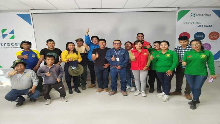 Electrocentro Ayacucho capacita a trabajadores de Áreas Verdes en el uso responsable de energía eléctrica