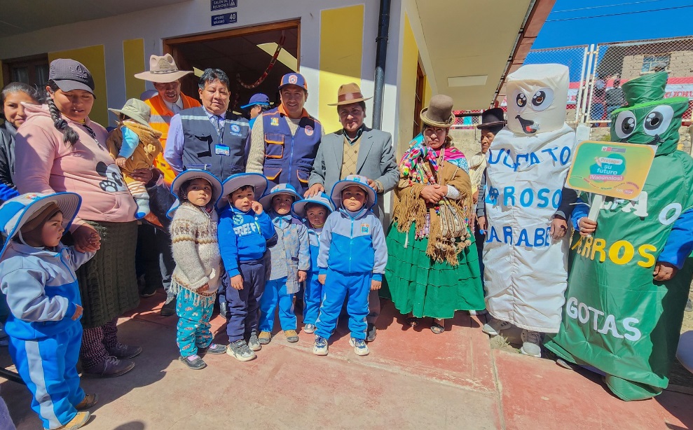 MPP brinda apoyo humanitario en San Antonio de Esquilache para enfrentar el descenso de temperaturas