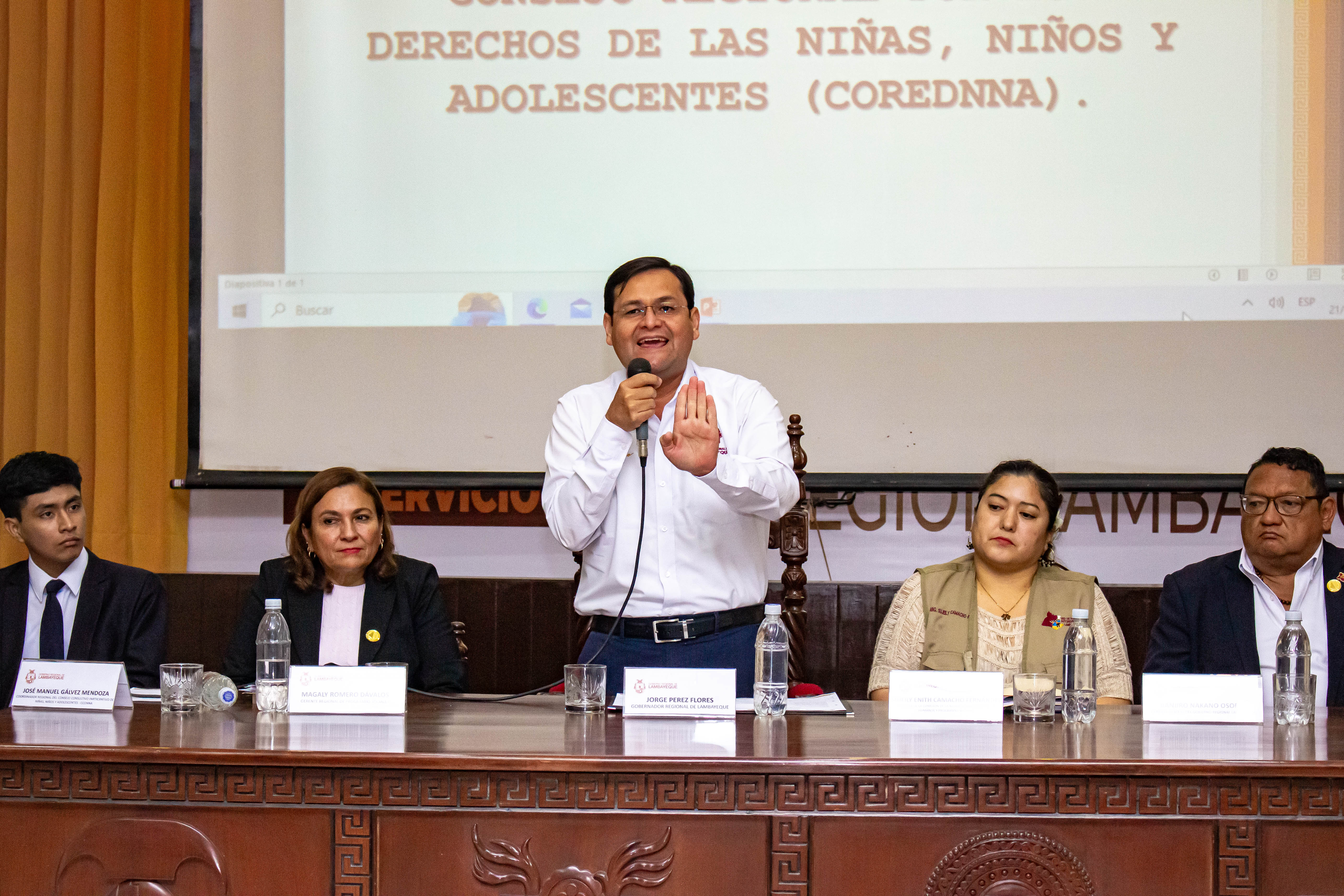 Juramenta COREDNNA de la Región Lambayeque