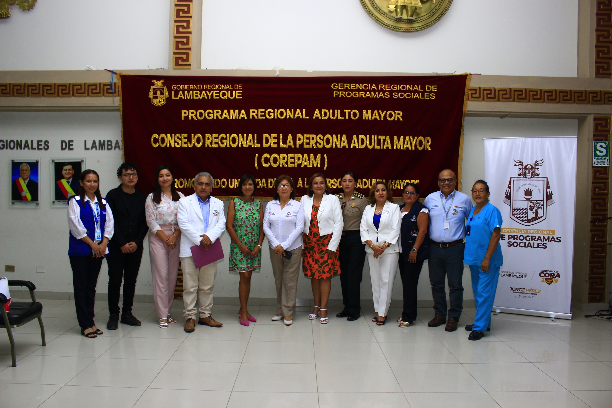 Se realizó primera asamblea general del Consejo Regional de Personas Adultas Mayores (COREPAM)