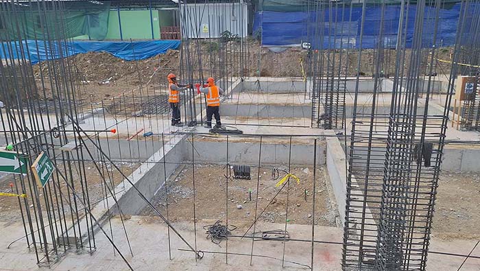Avanzan los trabajos de construcción de la IE San Marcos en Cajamarca