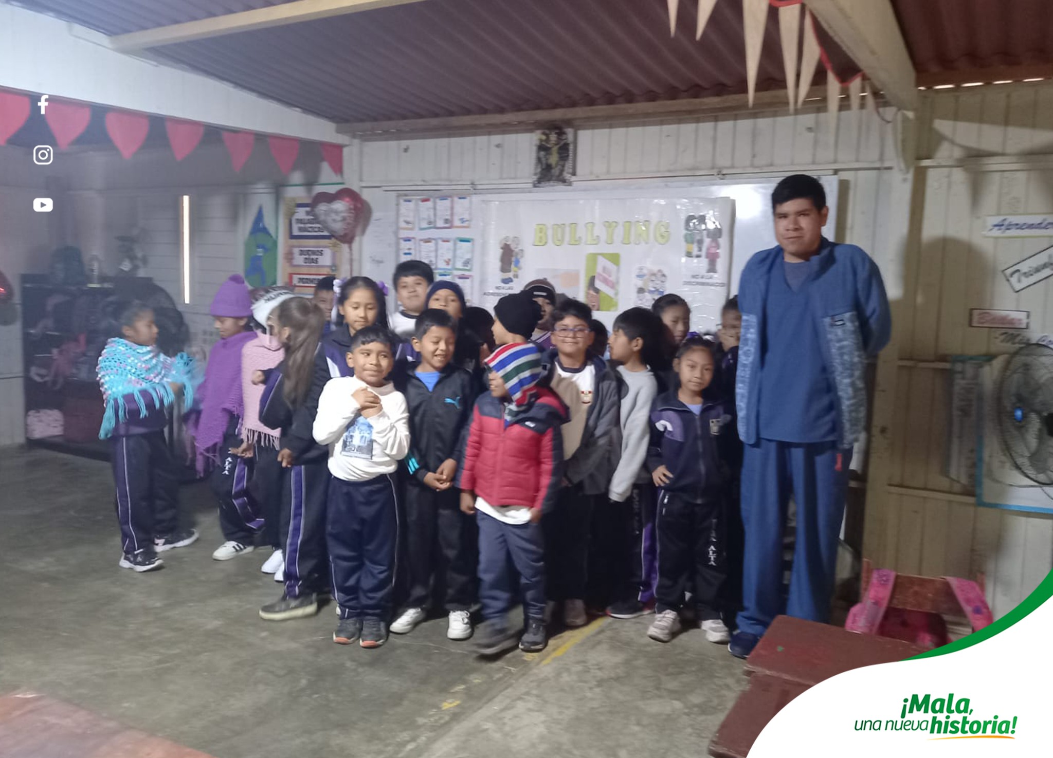 Se Realizaron los Talleres de "ANTI BULLYING" en la IE 20832 "Bujama Alta", Parte del Programa "Pasando Lista con la DEMUNA"