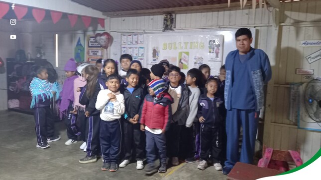 Se Realizaron los Talleres de "ANTI BULLYING" en la IE 20832 "Bujama Alta", Parte del Programa "Pasando Lista con la DEMUNA"