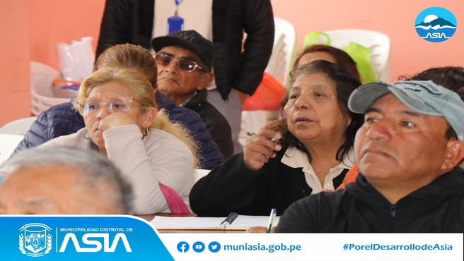 La Municipalidad Distrital de Asia, encabezada por nuestro alcalde Isaías Alcántara Malásquez, a través de la Sub Gerencia de Fomento de Inversión y Promoción Empresarial, realizó el gran "Taller de Manejo y uso seguro de Plaguicidas" en el auditorio Municipal, en donde nuestros agricultores obtuvieron mayor información sobre como hacer el uso correcto de los plaguicidas sin perjudicar sus frutos. 

