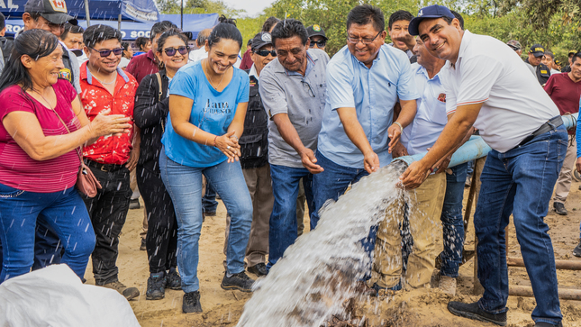 Morropón: Gobierno Regional entrega pozo tubular en Colpas para beneficiar a 3.500 familias
 
