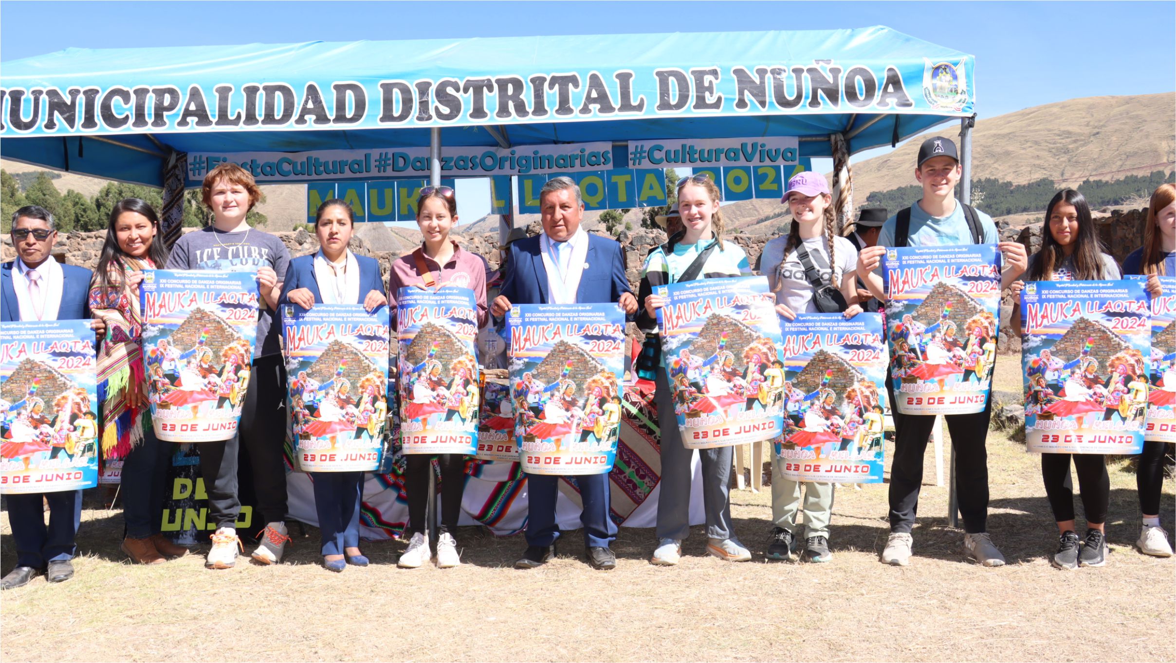 Fotos del lanzamiento del Mauk´a Llaqta 2024