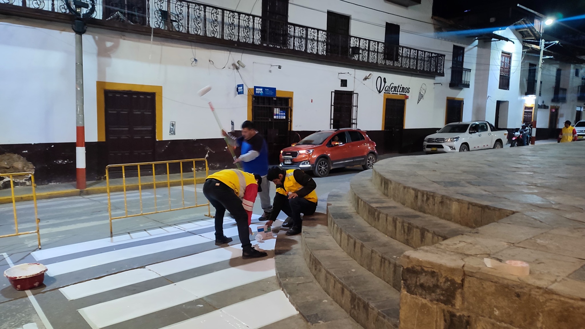 MPC Realizó señalización en plaza mayor