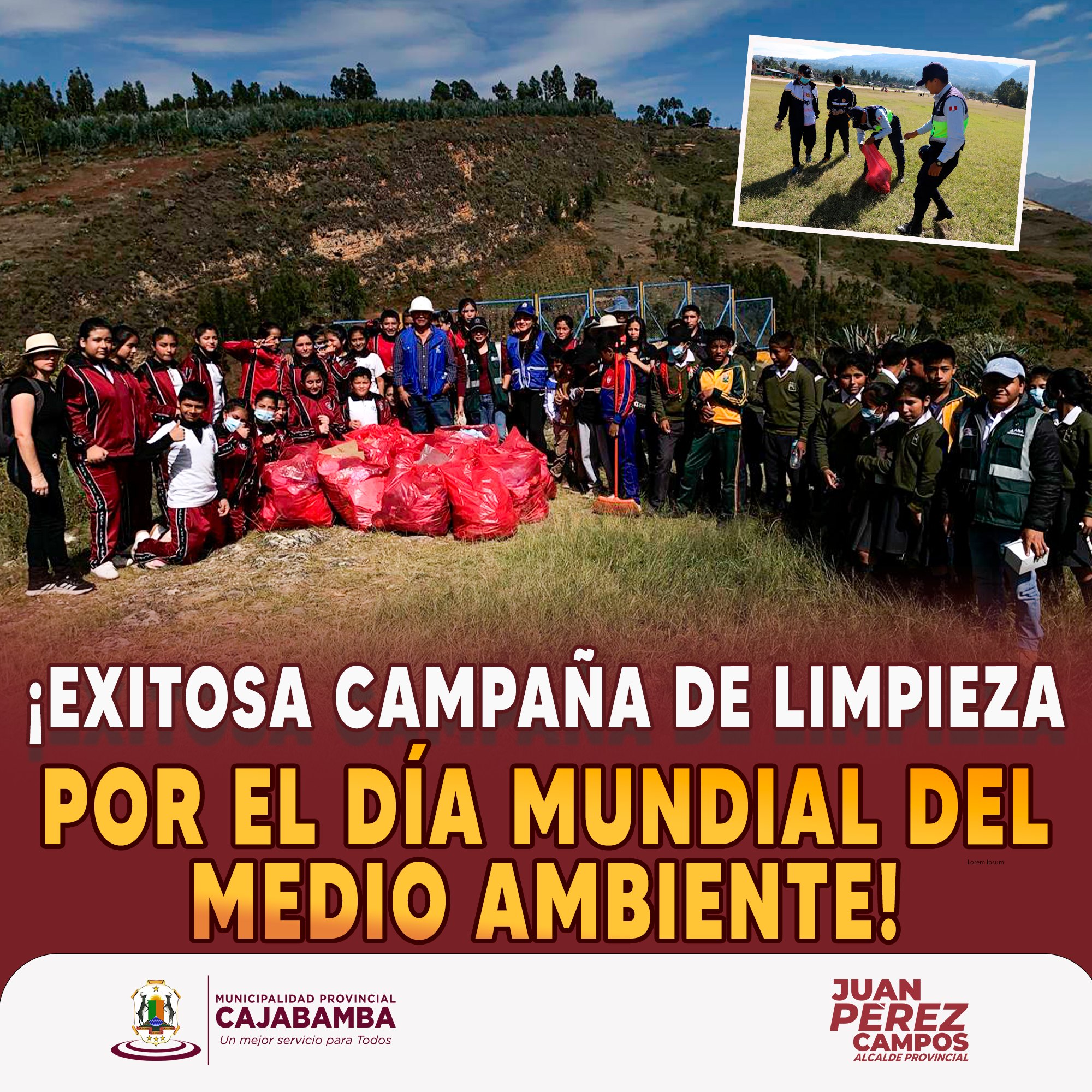 ¡Exitosa campaña de limpieza por el día mundial del medio ambiente!