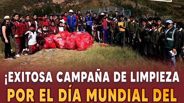  ¡Exitosa campaña de limpieza por el día mundial del medio ambiente!
