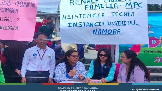 📌La Municipalidad Provincial de Cajamarca, a través del área de Renace Mujer y Familia, realizaron una campaña de corte de cabello gratuito y asistencia legal y psicológica a todas las madres del distrito de Namora, esto con el objetivo de brindar apoyo , consejería y asesoramiento a todas las madres de bajos recursos. 