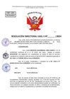 Vista preliminar de documento Resolucion Directoral N° 003663-2024