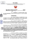 Vista preliminar de documento Resolucion Directoral N° 003667-2024