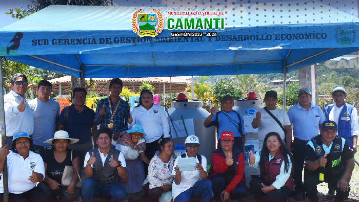 Entrega de Kits de Herramientas a Juntas Administradoras de Servicios de Saneamiento en Camanti