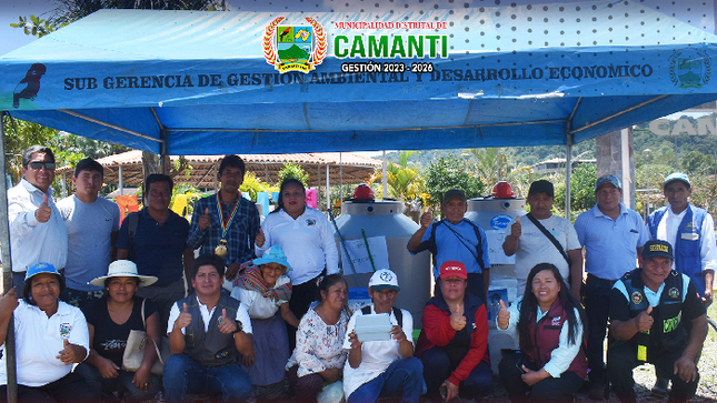 Entrega de Kits de Herramientas a Juntas Administradoras de Servicios de Saneamiento en Camanti