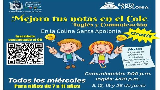 📣 ¡Vuelve nuestro taller de Dibujo y Pintura 🎨 en la Colina Santa Apolonia! Una nueva oportunidad para que desarrolles tu talento y descubras tu artista interior 🧑‍🎨.
Inscríbete aquí: https://forms.gle/jNCJhupffzCQP7TQ6
o escanea el QR en la publicación ¡y empieza a aprender en la Colina Santa Apolonia!