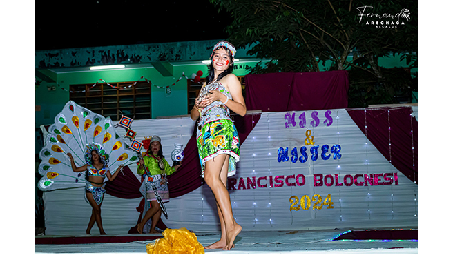 Celebración del 47º aniversario de la I.E. Francisco Bolognesi con elección de Miss 2024