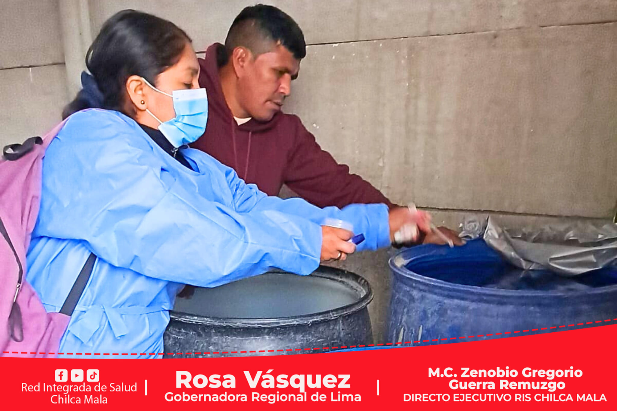 Gobierno Regional de Lima; Diresa Lima; RIS Chilca Mala y la Municipalidad de Chilca intensifican vigilancia aedica para prevenir el dengue