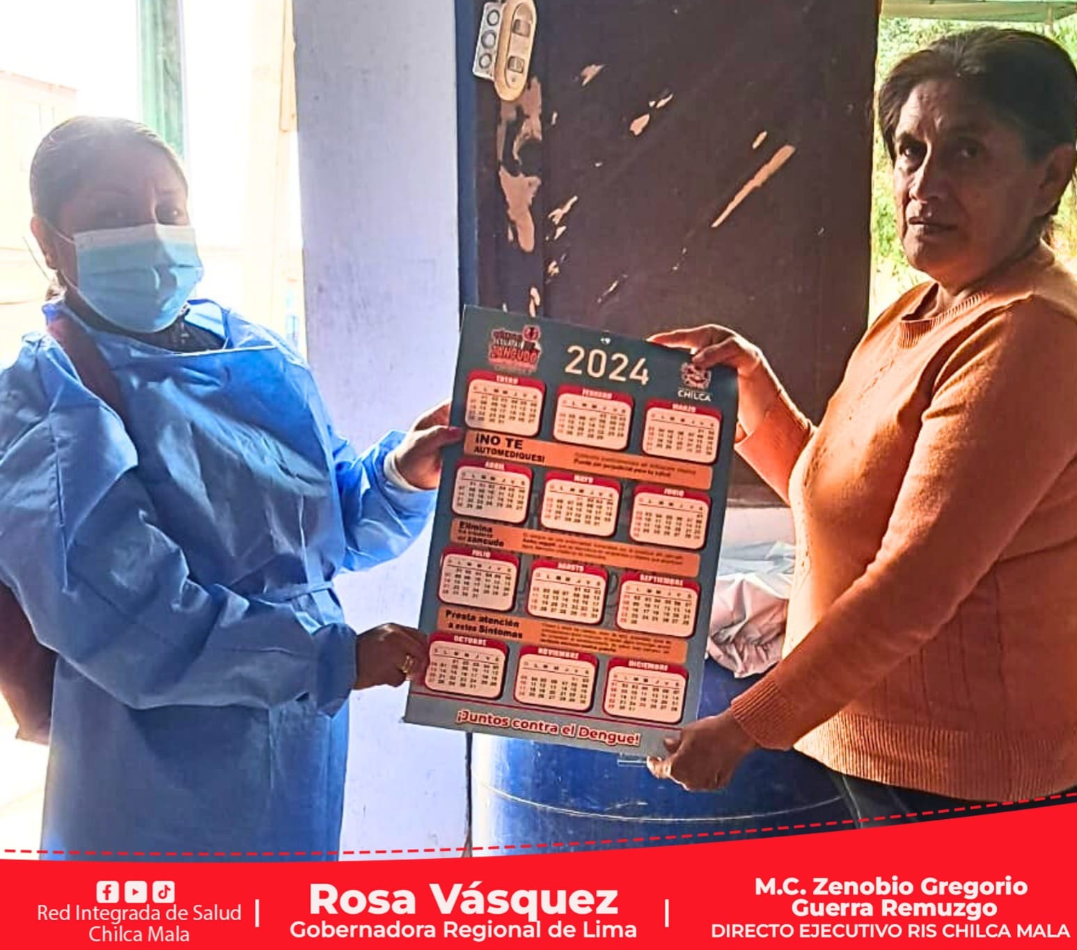 Gobierno Regional de Lima; Diresa Lima; RIS Chilca Mala y la Municipalidad de Chilca intensifican vigilancia aedica para prevenir el dengue