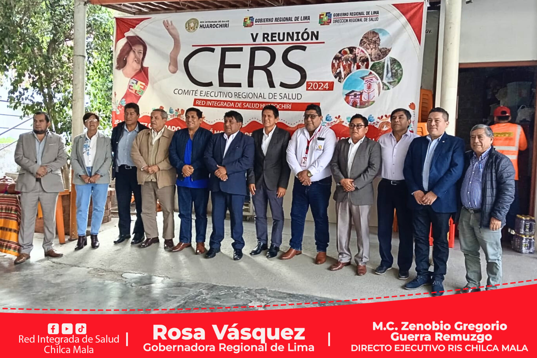 DIRESA Lima organiza V reunión del Comité Ejecutivo Regional de Salud