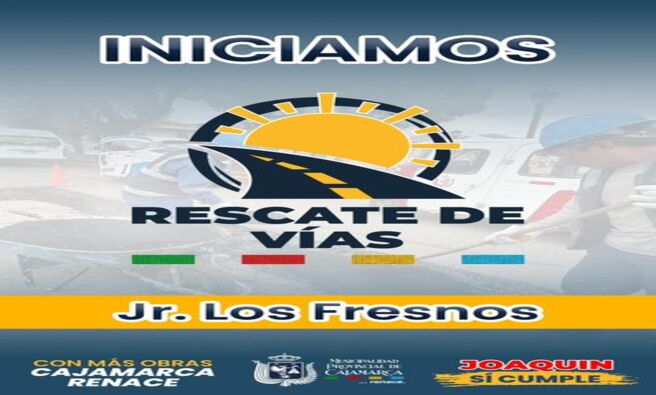 ๐La actual gestiรณn municipal liderada por el alcalde Joaquin Ramรญrez, dio inicio a los trabajos de mantenimiento de Jr. Los Fresnos, como parte del programa Rescate de Vรญas.