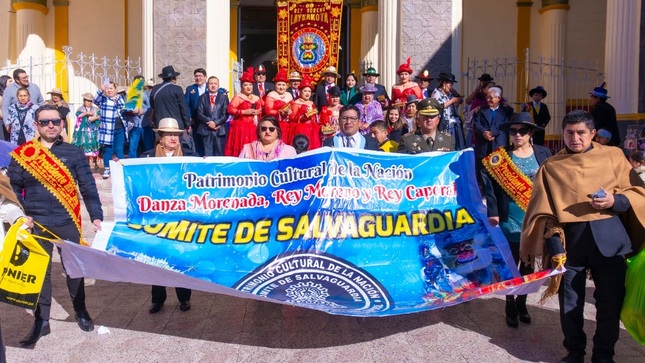 Calles de puno se llenaron de color, danza y música por III Aniversario de la declaratoria de patrimonio cultural de nación a las danzas