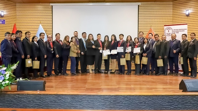 El Colegio de Antropólogos del Perú celebra sus 39° Aniversario y el “Día del Antropólogo peruano