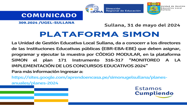 Comunicado 309-2024