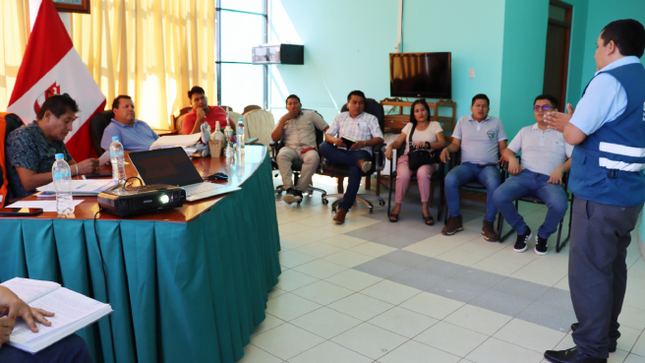 Cenepred brindó charla informativa al GTGRD de la MD de Curimana-Ucayali para la elaboración de su plan de prevención