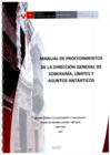 Vista preliminar de documento Manual de Procedimientos de la Dirección General de Soberanía, Límites y Asuntos Antárticos (Parte 1)
