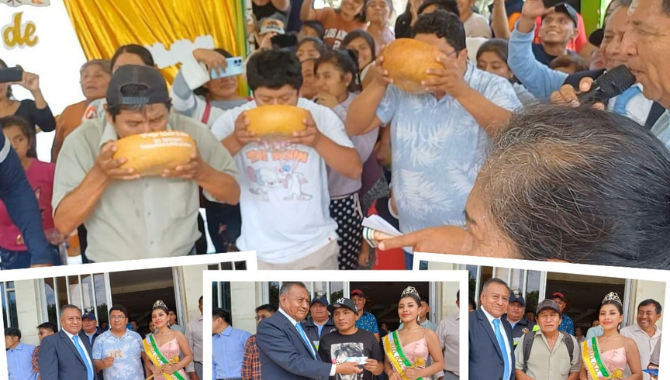 "MEJOR BEBEDOR Y BEBEDORA DE CHICHA DE JORA" 