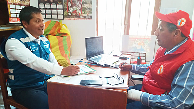 El Cenepred supervisó la implementación de los Planes de Prevención y Reducción del Riesgo en la región de Cusco