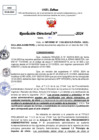 Vista preliminar de documento Resolucion Directoral N° 003707-2024