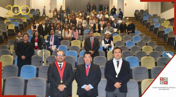 Corte Superior de Justicia de Lima Sur celebró su tercer Aniversario por la implementación del Nuevo Código Procesal Penal con ponencia