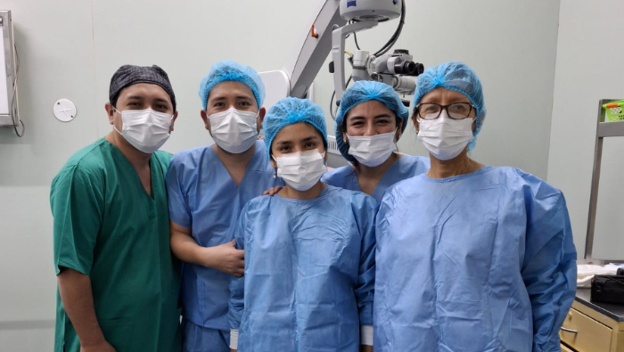 Niños y adolescentes recuperan la visión tras ser operados de cataratas en campaña realizada en el INSN