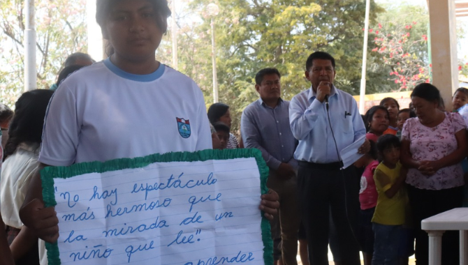 Clausura de programa de vacaciones útiles