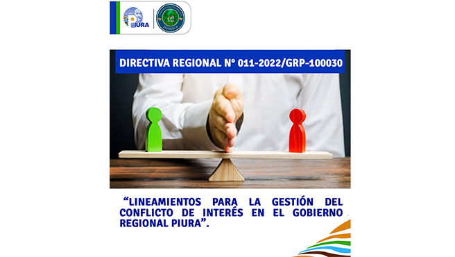 Lineamientos para la gestión del conflicto de interés en el Gobierno Regional Piura
