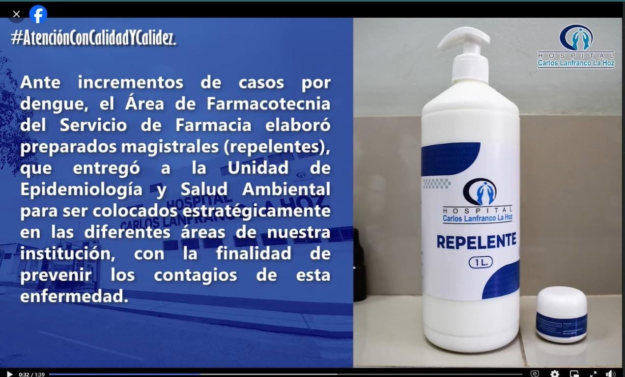 Repelente contra zancudos