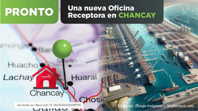 Foto de Banner sobre creación de Oficina en Chancay