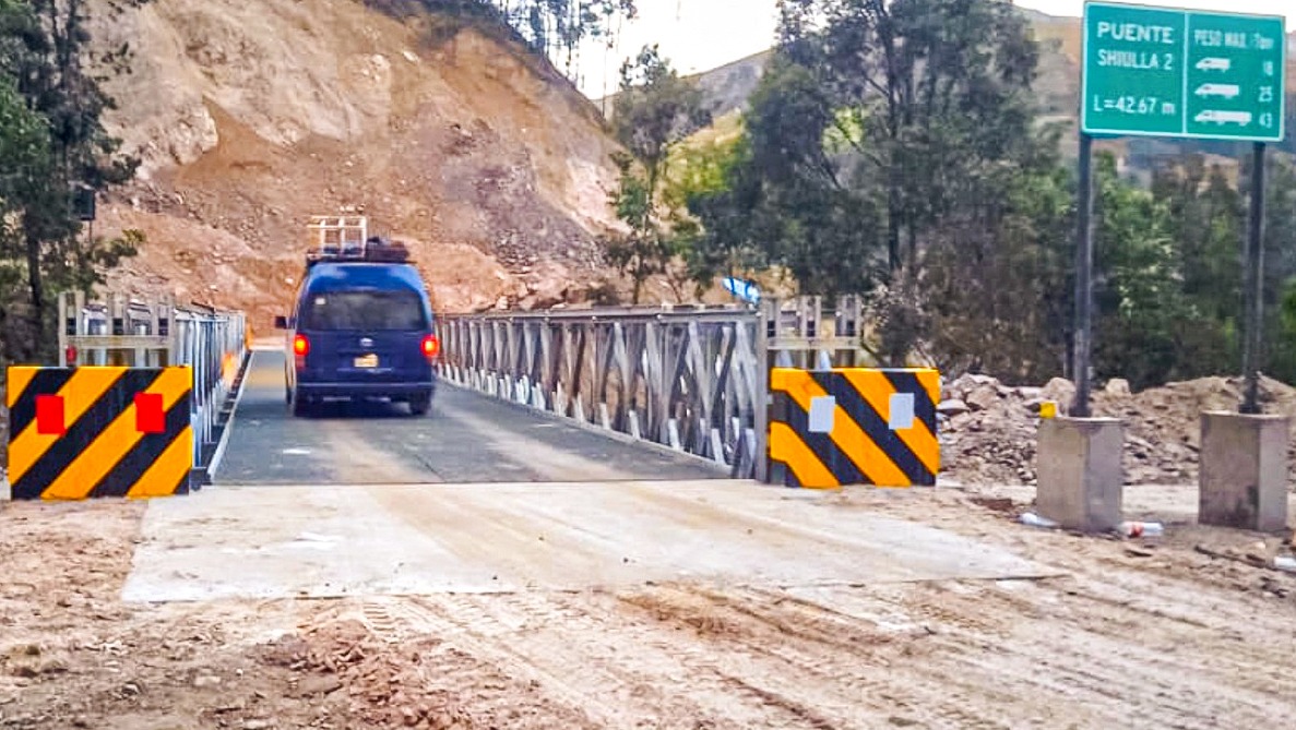 MTC instaló puentes en Áncash y Huánuco