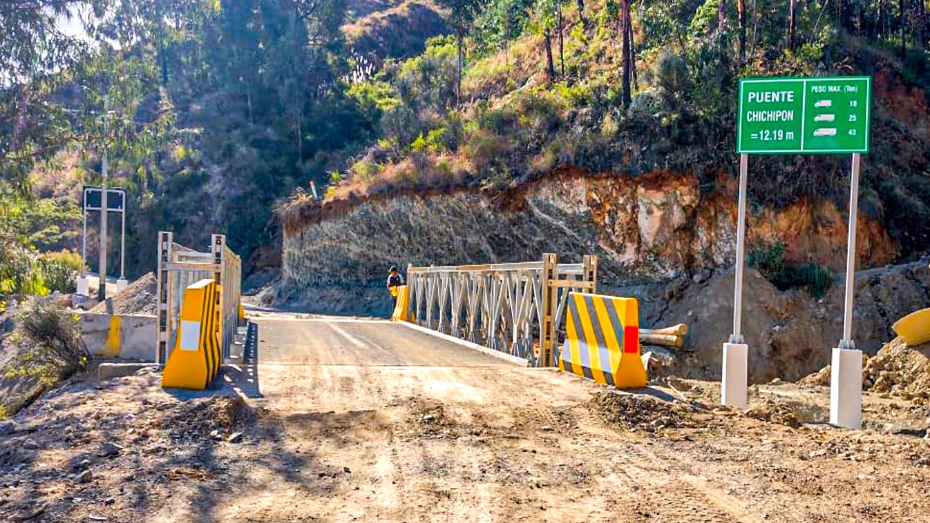 MTC instaló puentes en Áncash y Huánuco